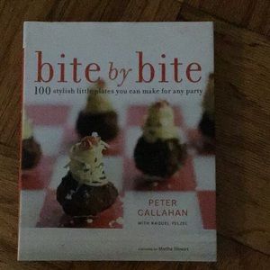 Bite by Bite cook book by Peter Callahan NEW